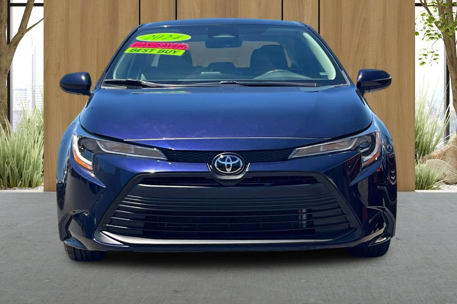 Used 2024 Blue Toyota LE image 9