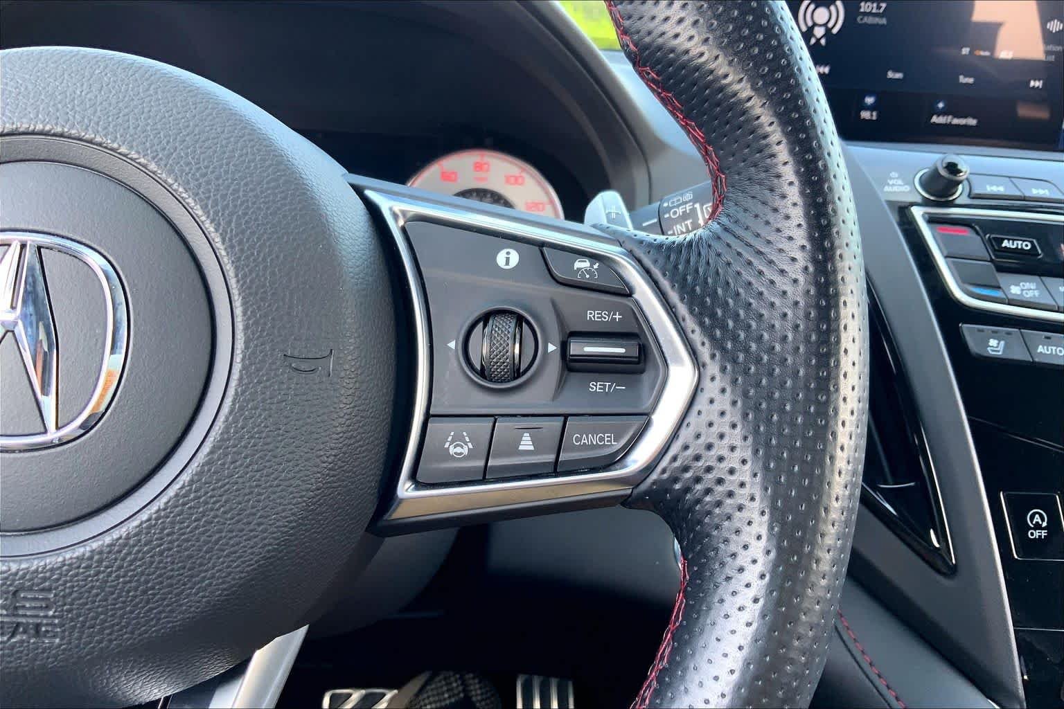 Used 2024 Lunar Silver Metallic Acura w/A-Spec Package image 24