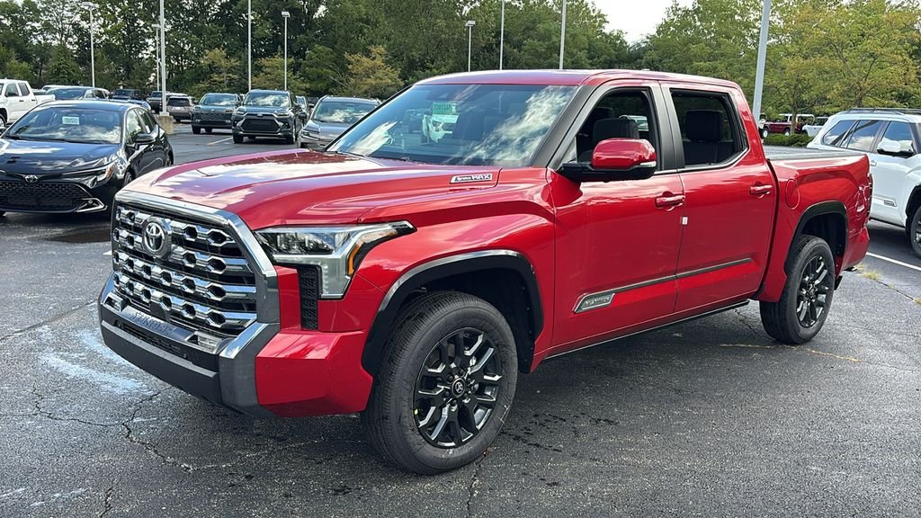 New 2026 Supersonic Red <sup>1</sup> Toyota Tundra Platinum image 2