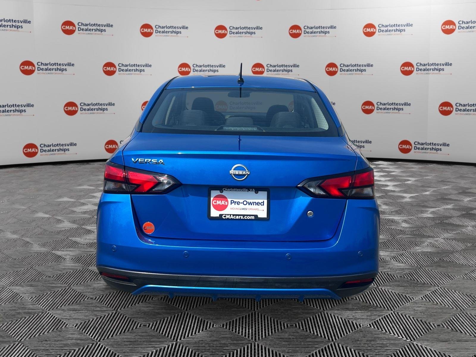 Used 2024 Electric Blue Metallic Nissan S image 4
