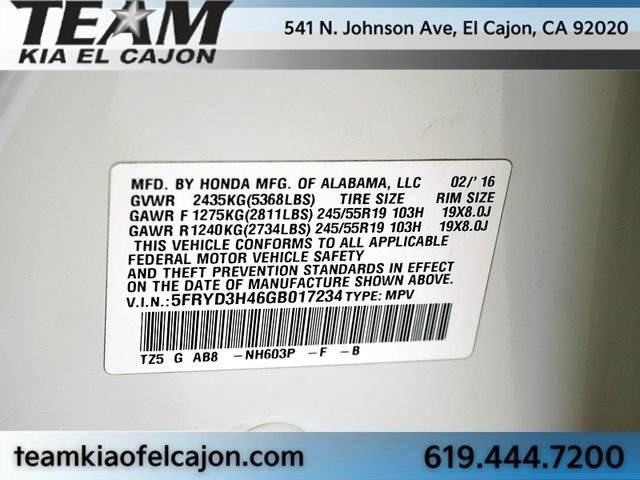 Used 2016  Acura 3.5L image 33