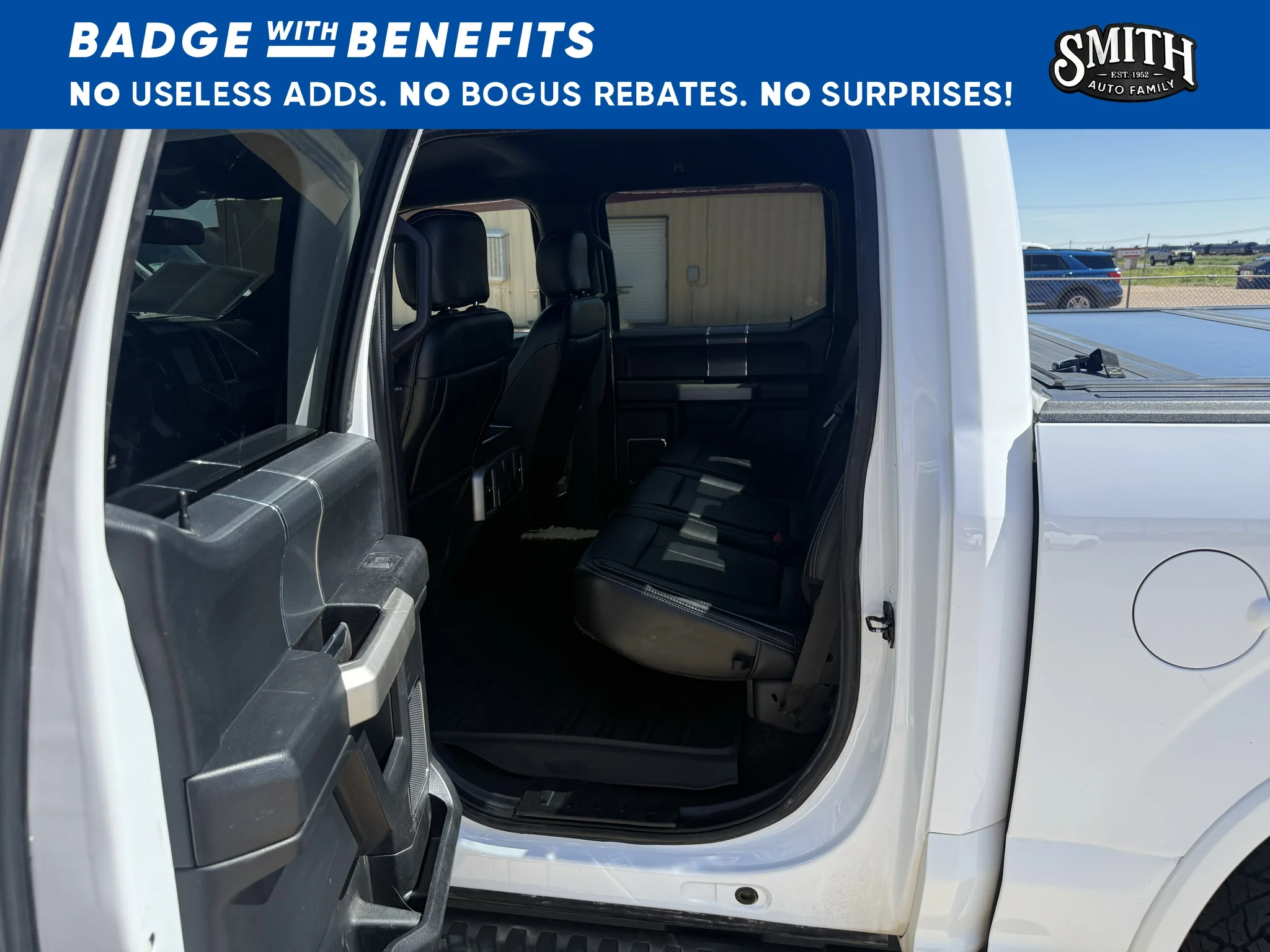 Used 2019 Oxford White Ford LARIAT image 12
