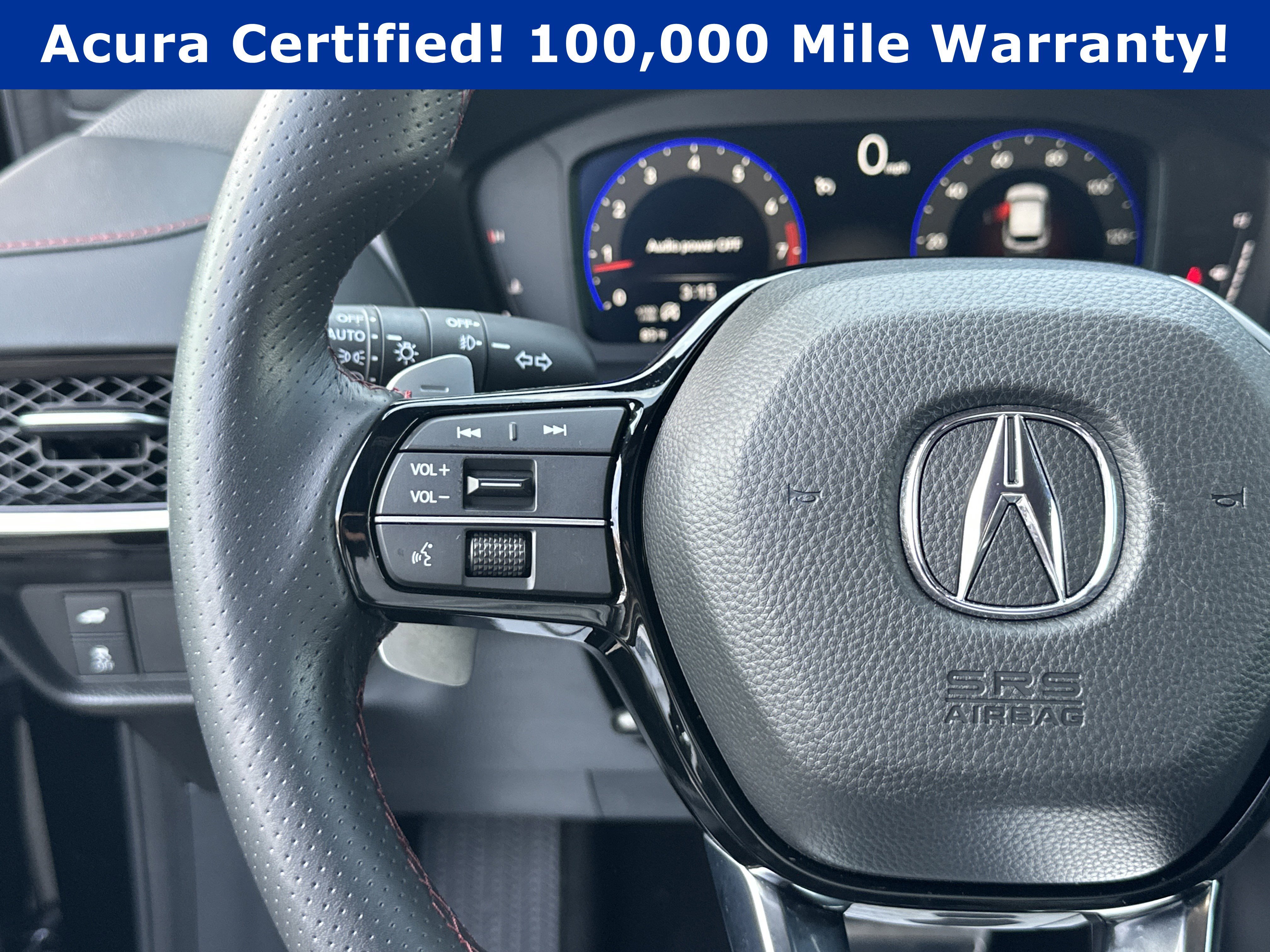 Used 2025 Crystal Black Pearl Acura w/A-Spec Package image 29