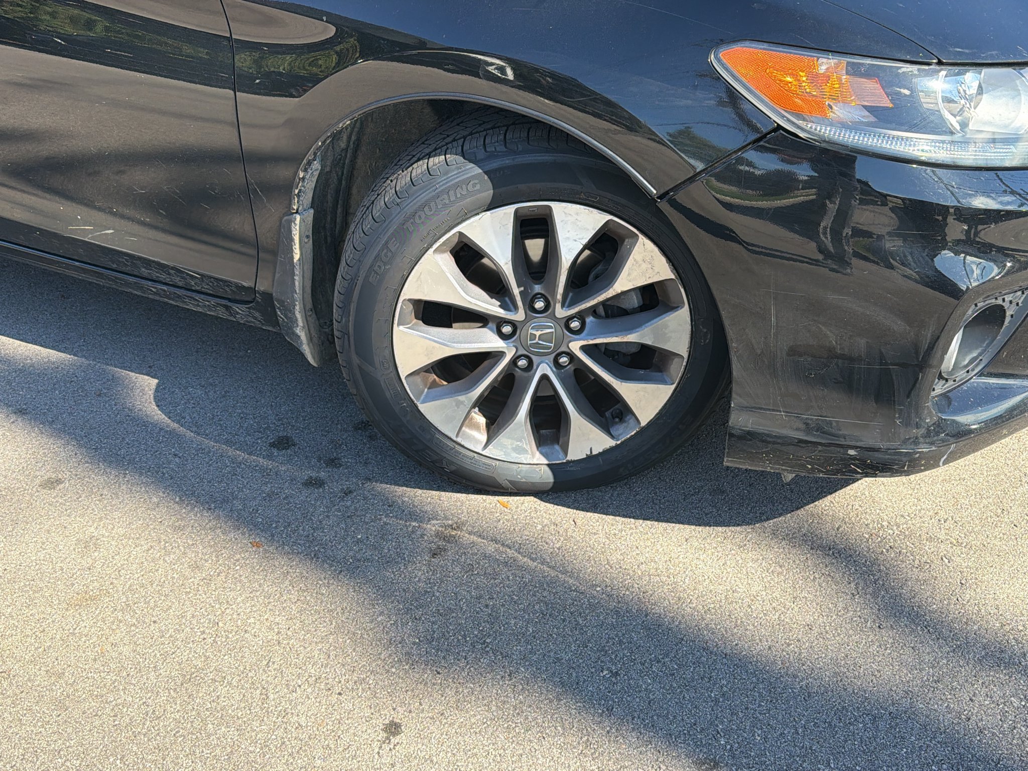 Used 2015 Crystal Black Pearl Honda EX image 9