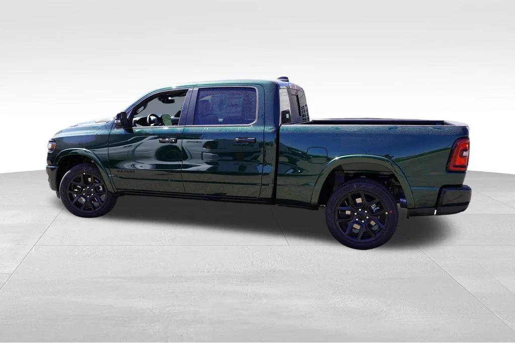 New 2026 Serrano-Green Metallic Exterior Paint RAM Laramie image 6