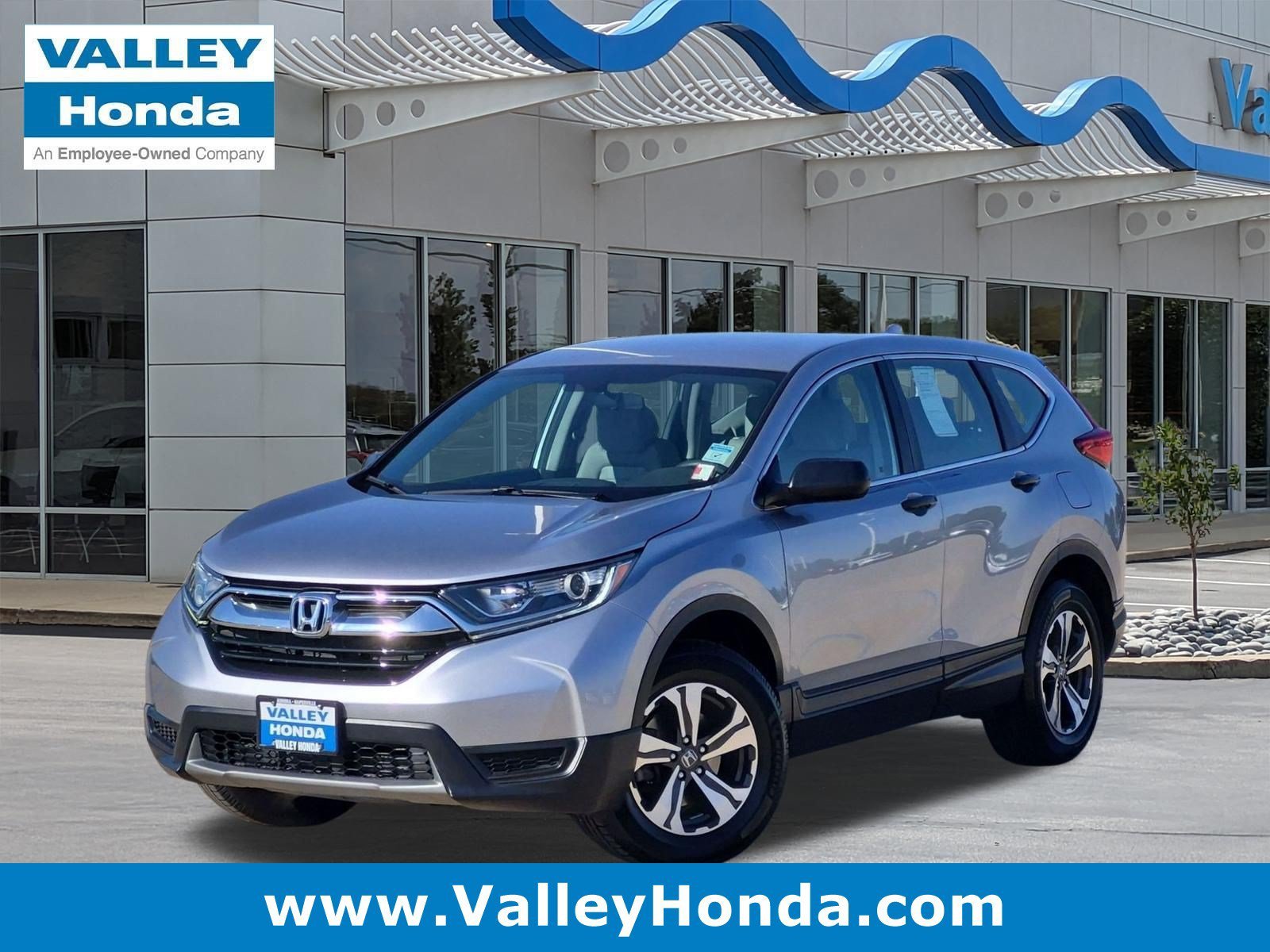 Certified Used 2018 Silver Honda LX image 1
