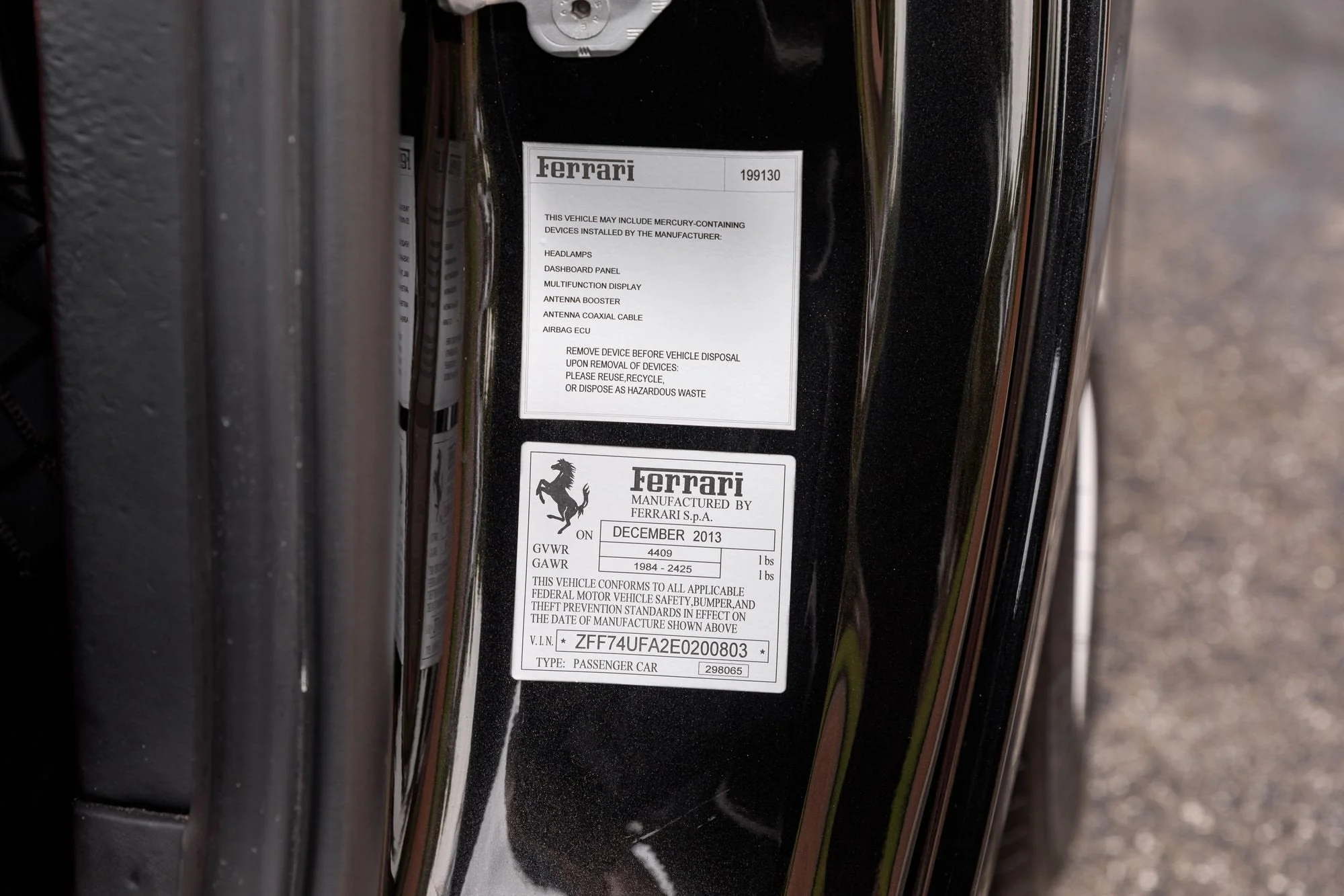 Used 2014 Nero Daytona Ferrari Berlinetta image 38