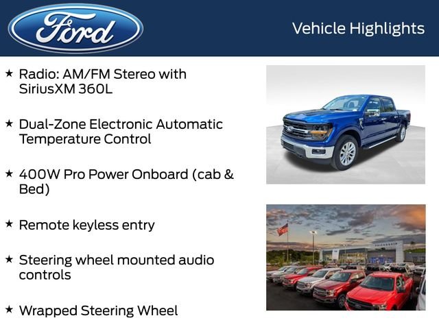 New 2026 Argon Blue Metallic Ford XLT image 8