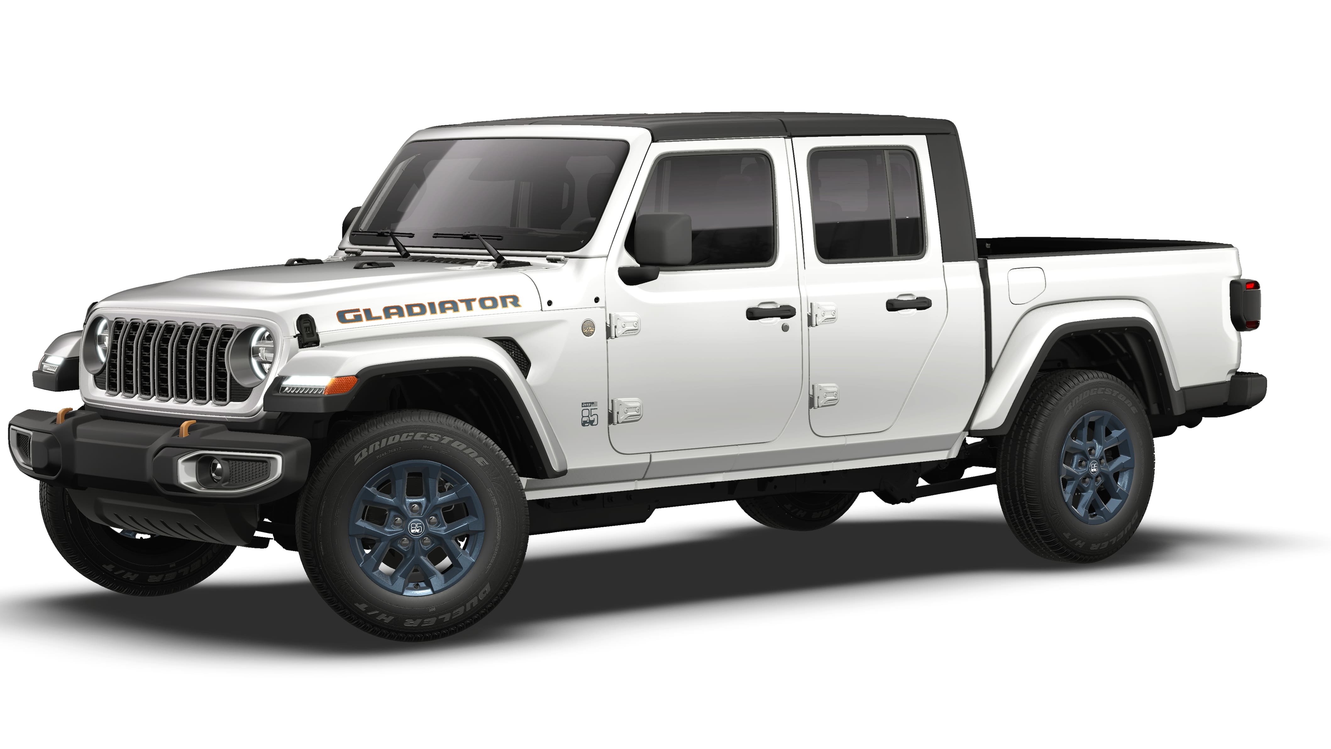 New 2026 Bright White Clear-Coat Exterior Paint Jeep 85th Anniversary Edition image 13
