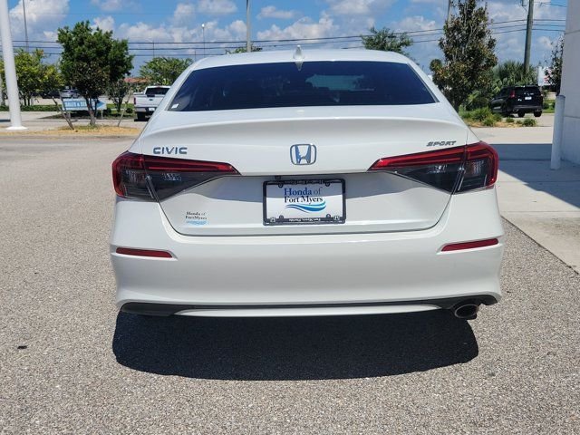 Used 2024 Platinum White Pearl Honda Sport image 4
