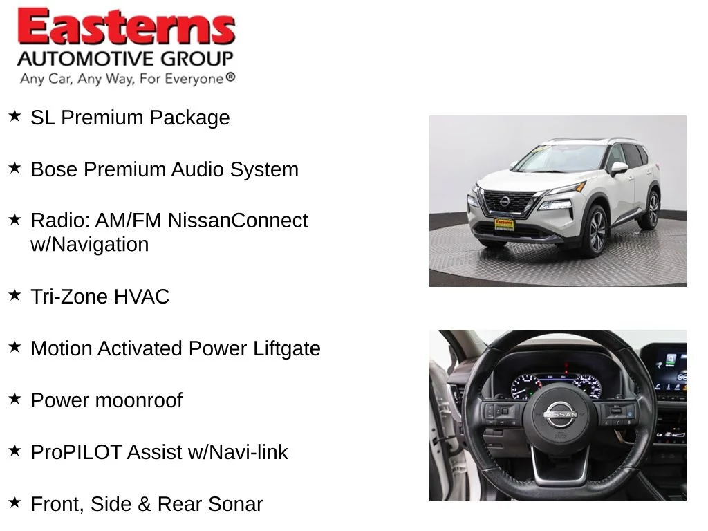Used 2023 White Nissan SL image 11