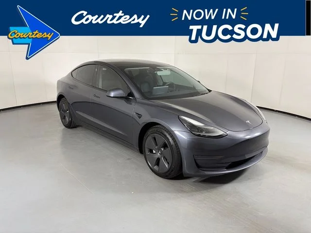 Used 2023 Black Tesla Base image 1