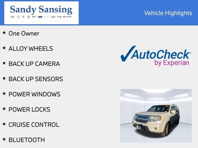 Used 2011 White Honda Touring image 8