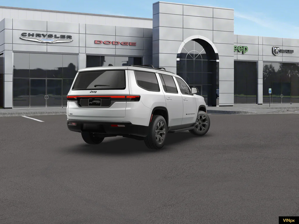 New 2026 Bright White Clear-Coat Exterior Paint Jeep Limited Altitude image 6