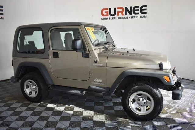 Used 2004 Jeep Wrangler SPORT with VIN 1J4FA49S84P723203 for sale in Gurnee, IL