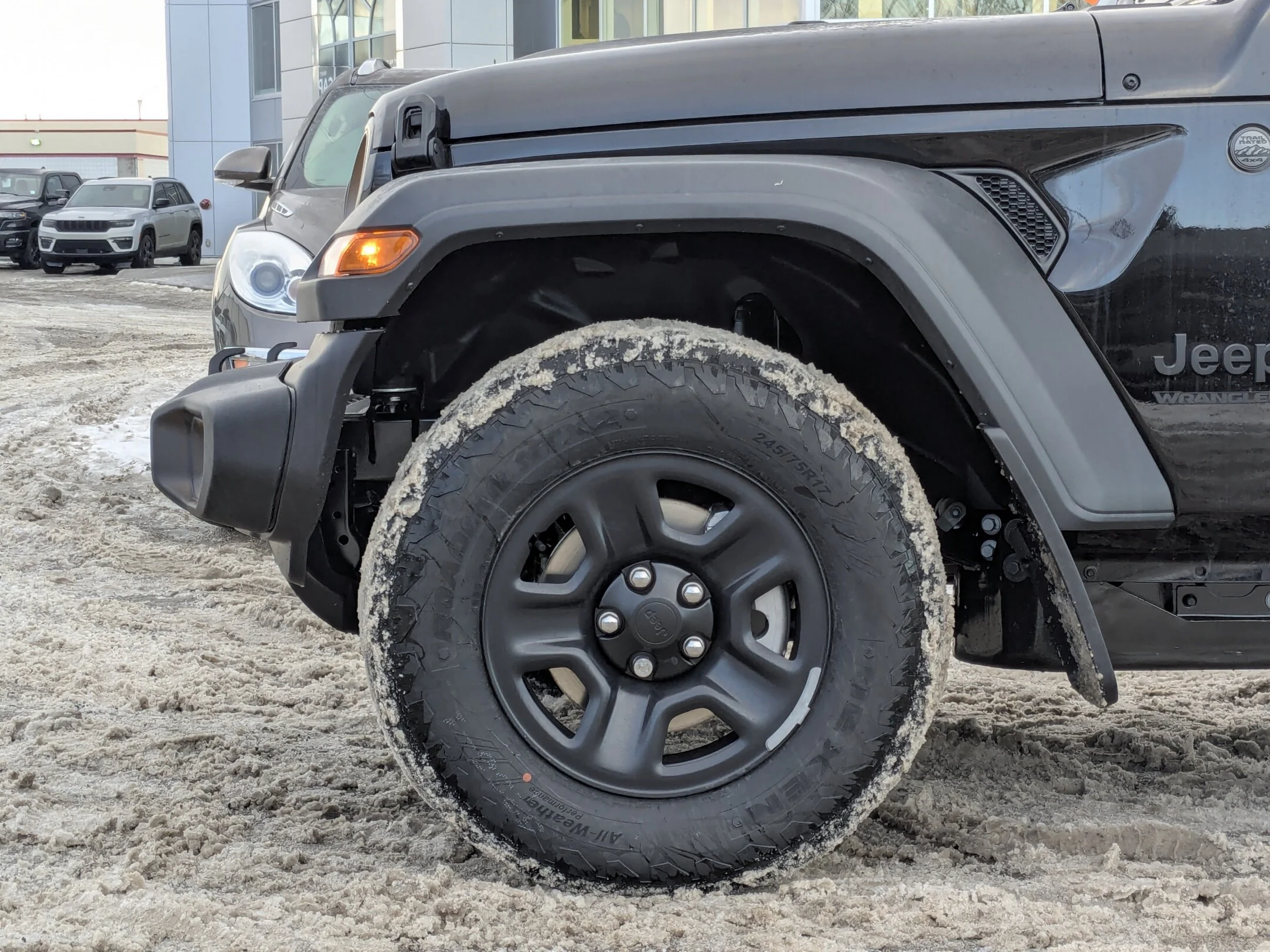 New 2026 Black Jeep Sport - - Black Freedom Hardtop - 8-Spd Auto - 12.3 Uconnect 5 - Selec-Speed Control & More! image 9