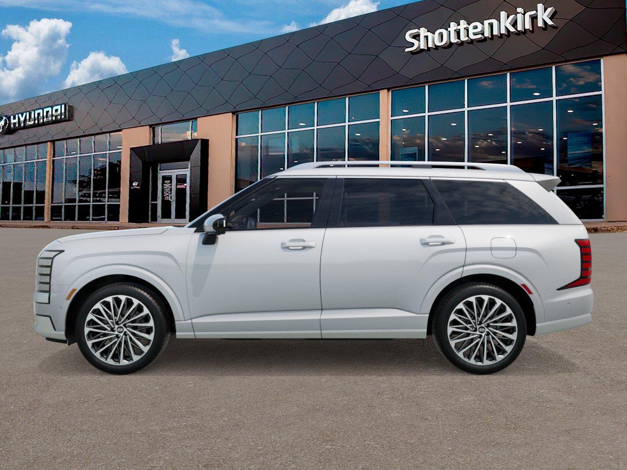 New 2027 Creamy White Pearl Hyundai Calligraphy image 3