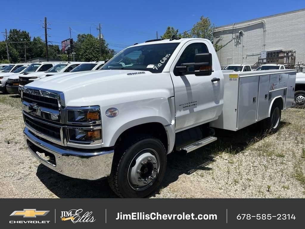 New 2023 Summit White Chevrolet Work Truck image 5
