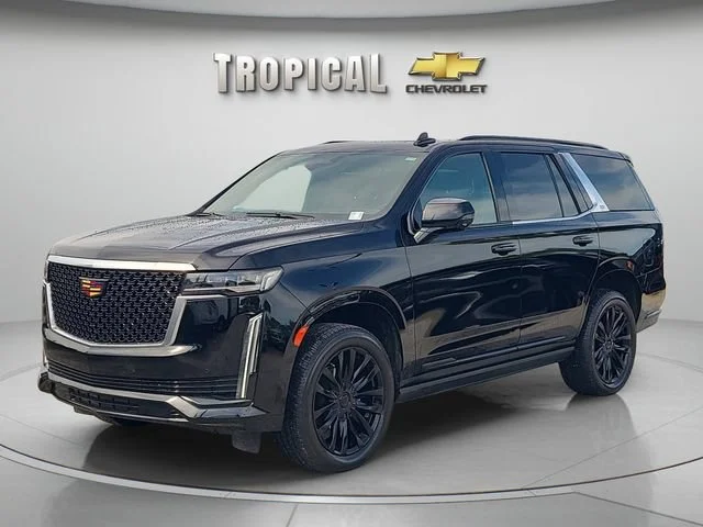 Used 2023 Black Raven Cadillac Premium Luxury image 1