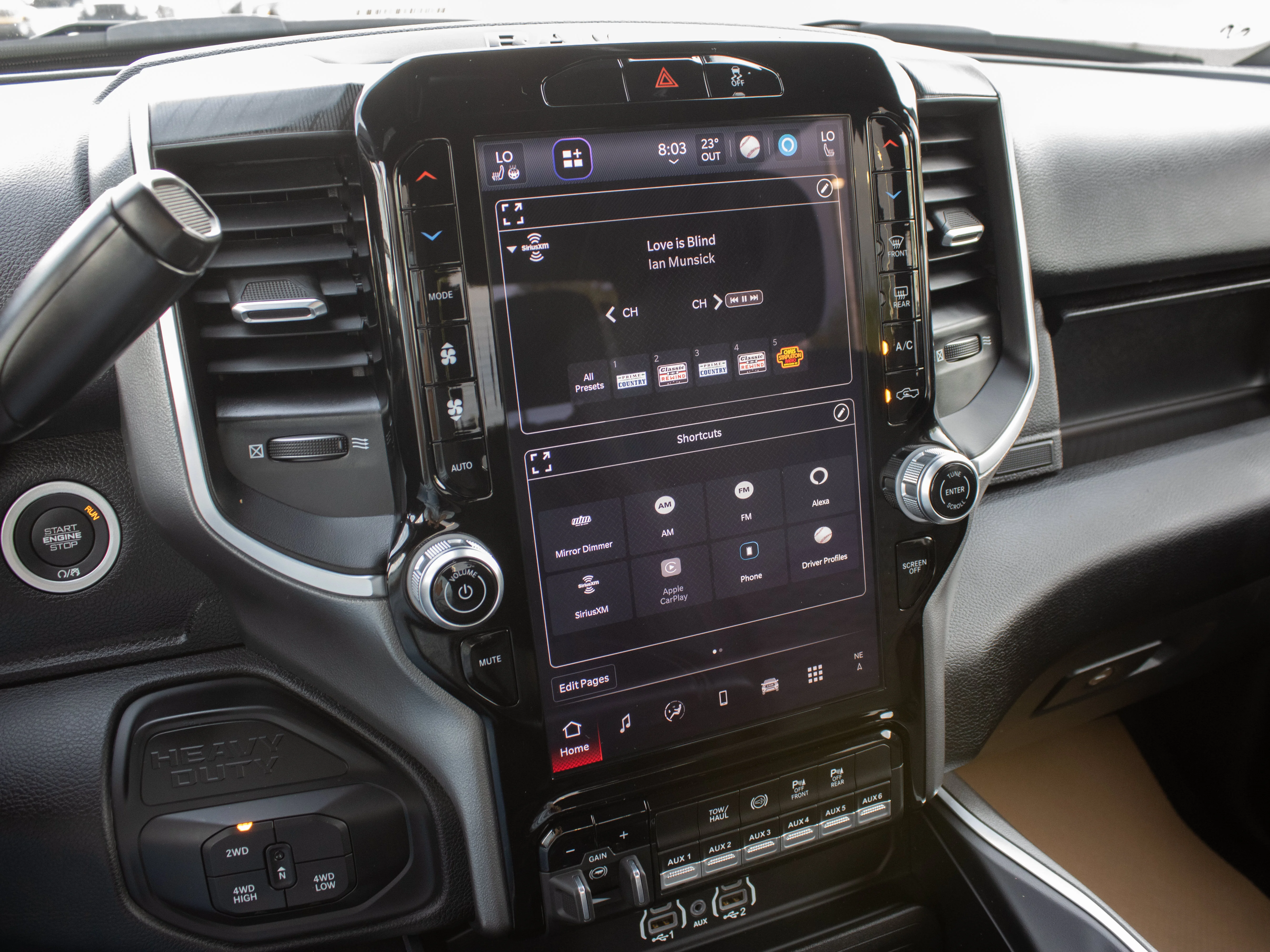 Used 2025 Grey RAM Big Horn* Night Edition | Heated Seats & Wheel | Alpine Audio | Remote Start | image 25