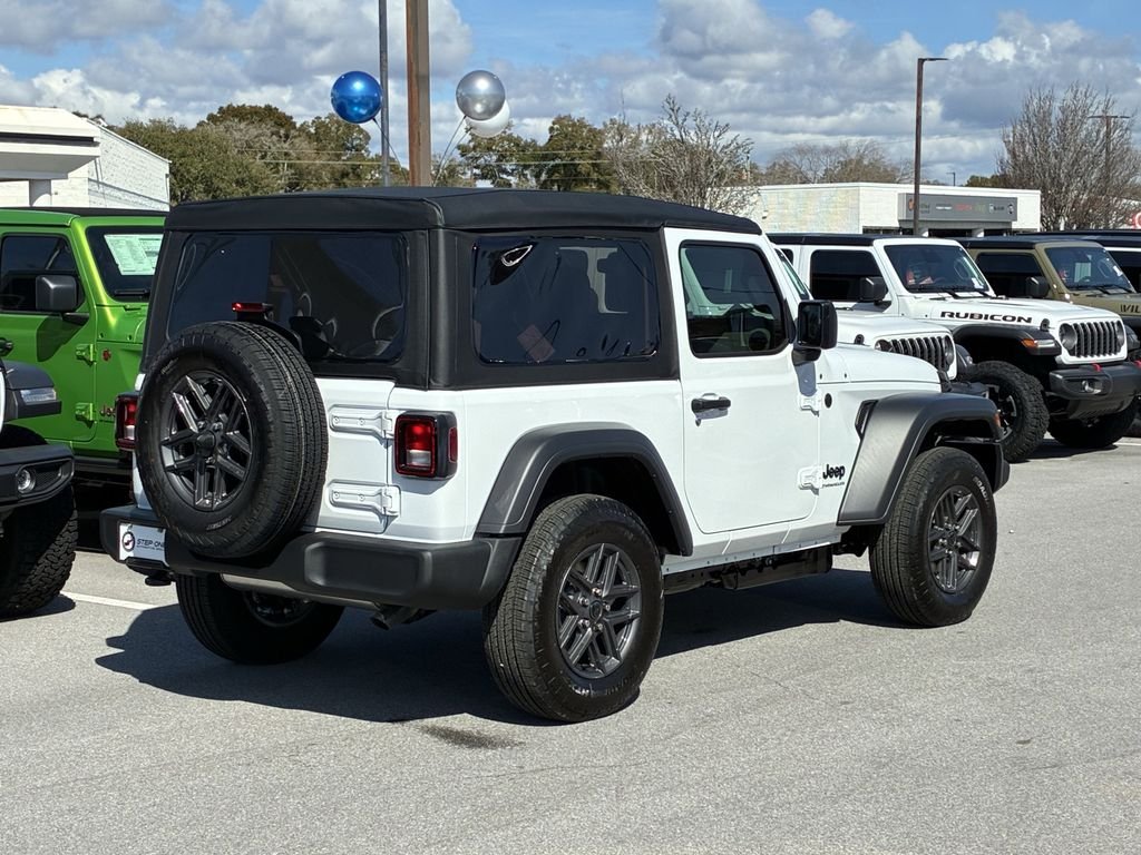 New 2026 Bright White Clear-Coat Exterior Paint Jeep Sport image 5
