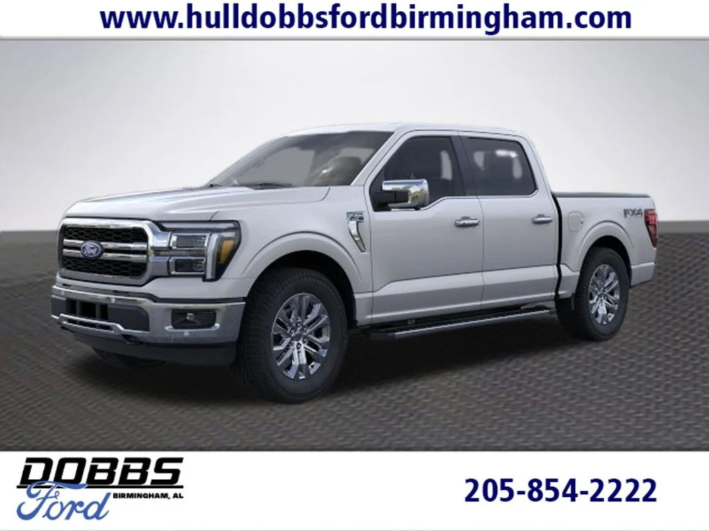 New 2026 Iconic Silver Metallic Ford Lariat® image 1