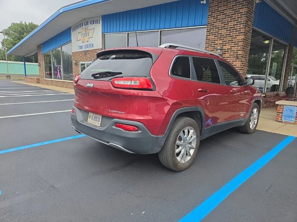 Used 2016 Red Jeep Limited image 2