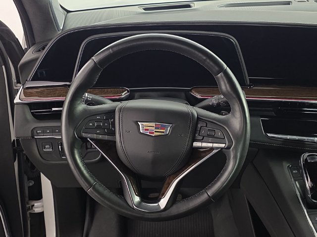 Used 2022 Crystal White Tricoat Cadillac Sport Platinum image 14