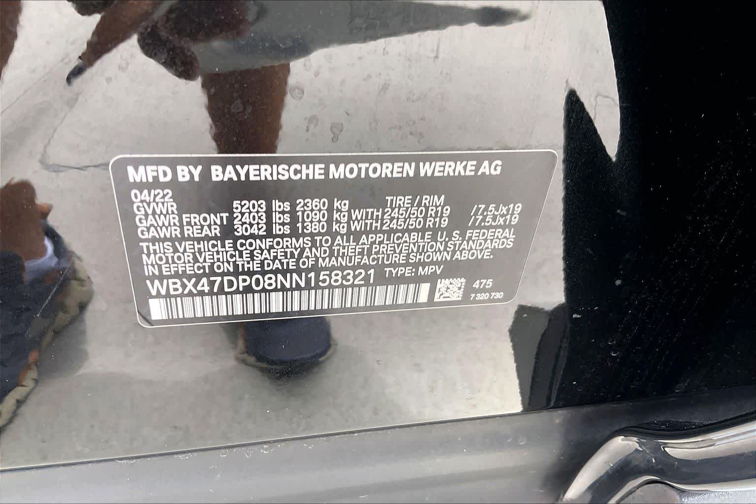 Used 2022 Black Sapphire Metallic BMW sDrive30i image 34