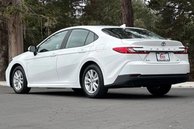 Certified Used 2025 White Toyota LE image 6