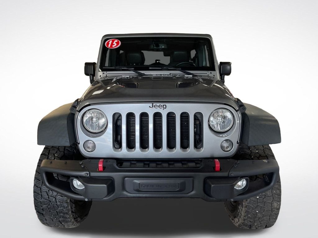 Used 2015 Silver Jeep Unlimited Rubicon image 9