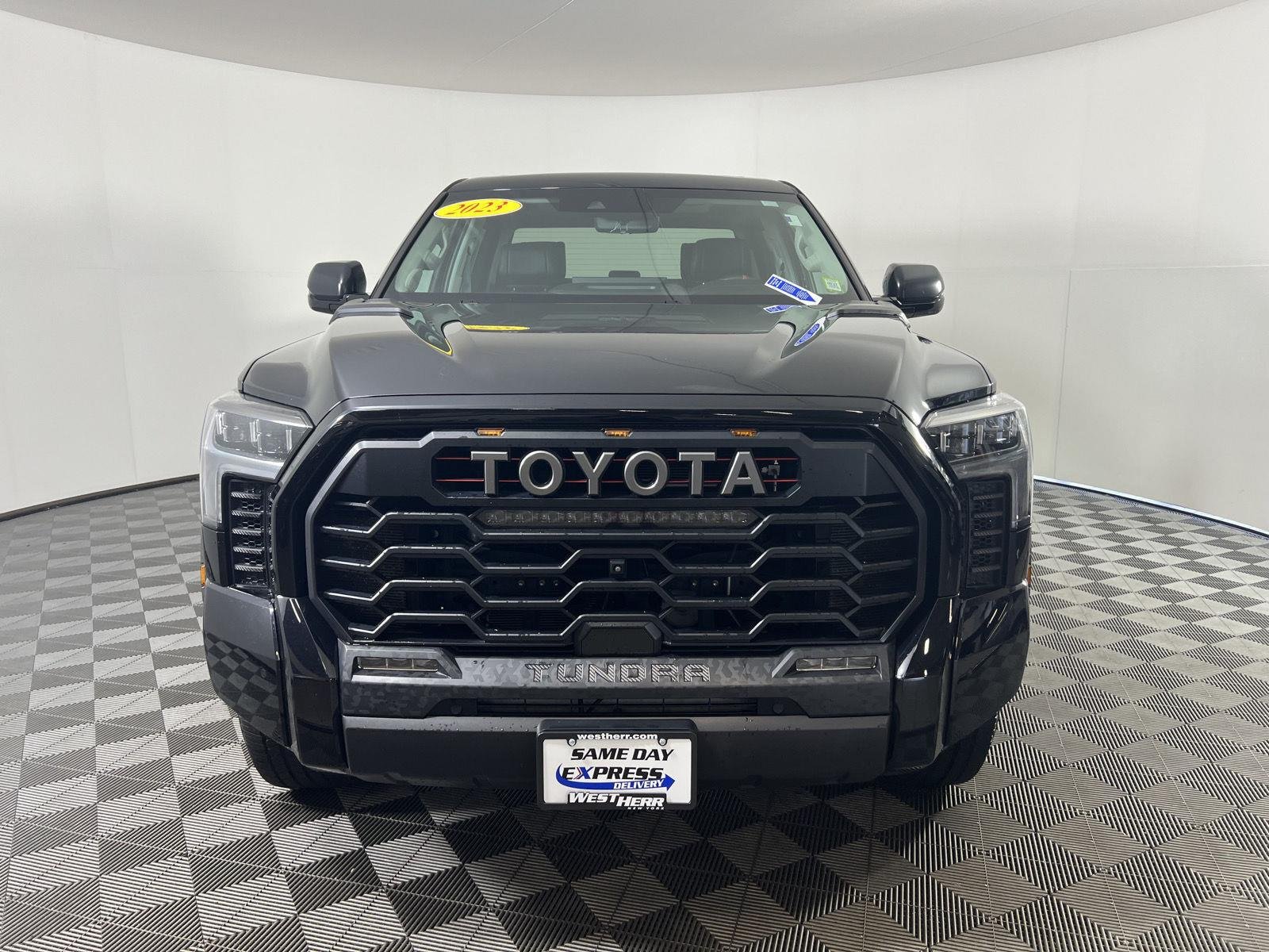 Used 2023 Midnight Black Metallic Toyota TRD Pro HV image 8