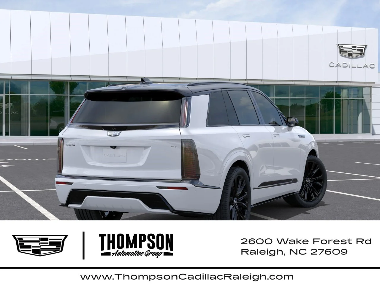 New 2027 Vibrant White Tricoat Cadillac Platinum image 4