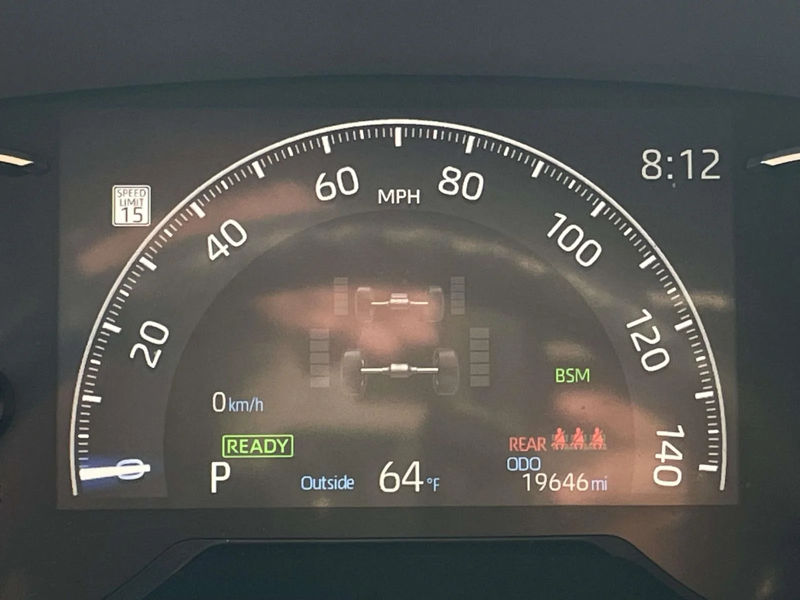 Used 2024 Silver Sky Metallic Toyota Hybrid LE image 15