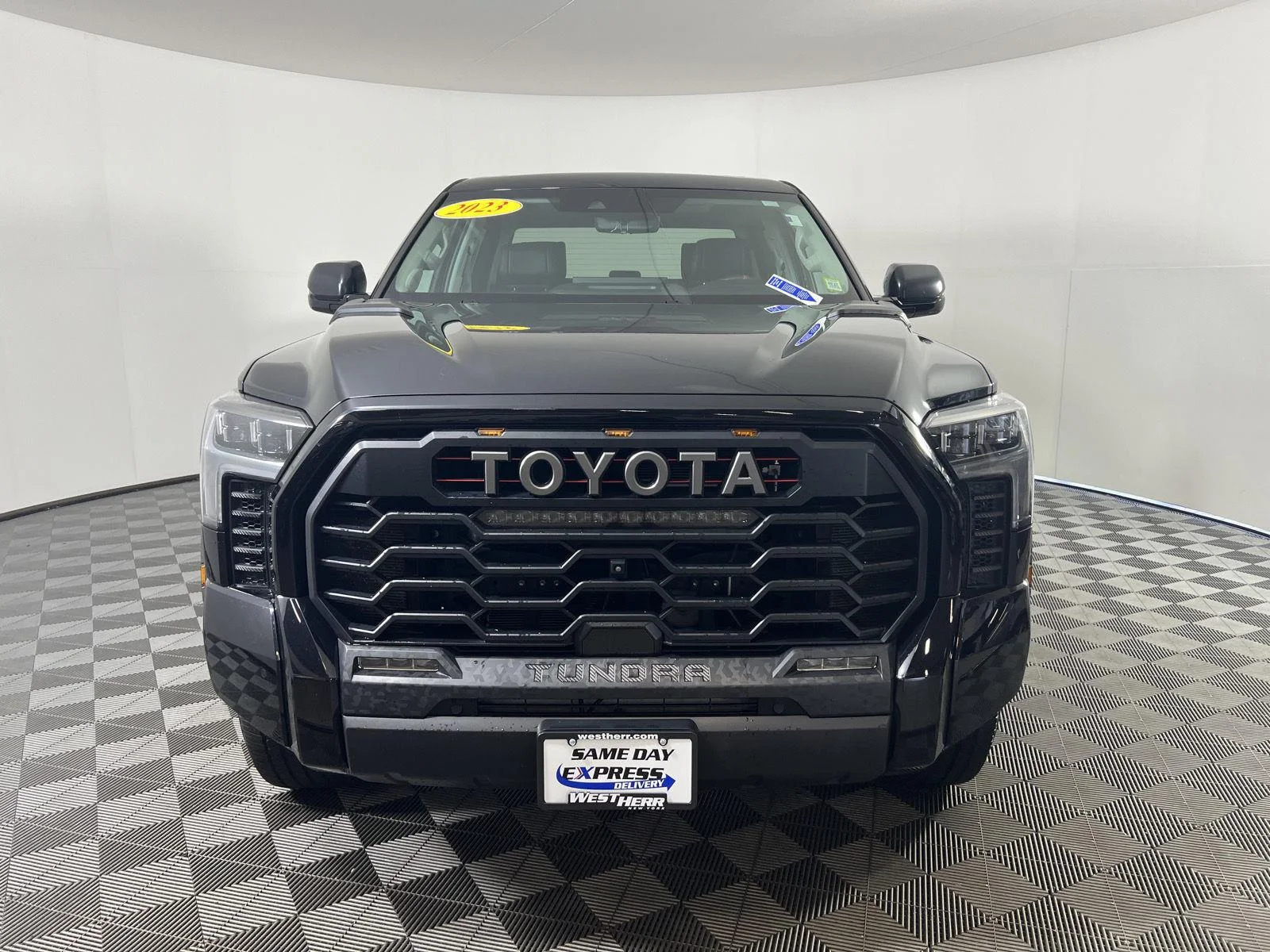 Used 2023 Midnight Black Metallic Toyota TRD Pro HV image 8
