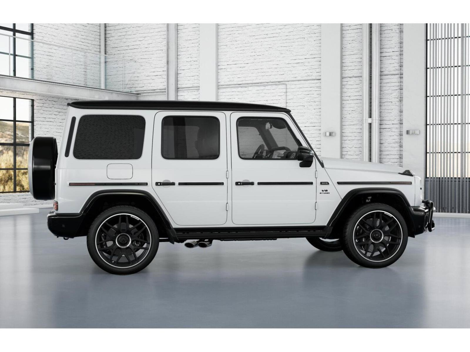 New 2027 MANUFAKTUR Moonlight White Magno Mercedes-Benz G 63 AMG® image 17