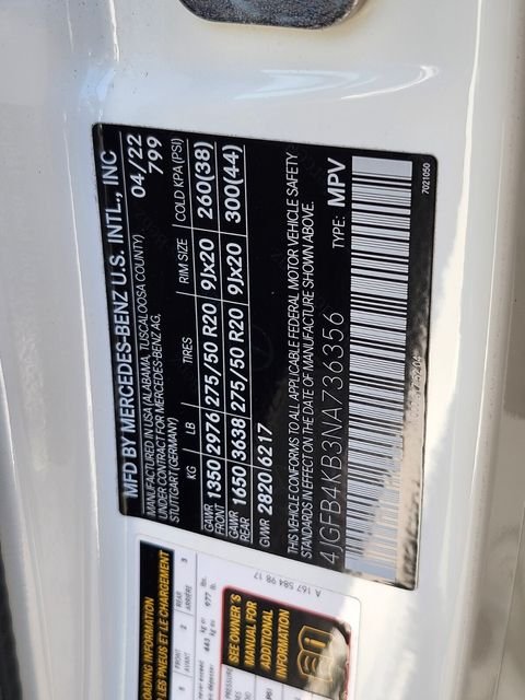 Certified Used 2022 White Mercedes-Benz GLE 350 image 31
