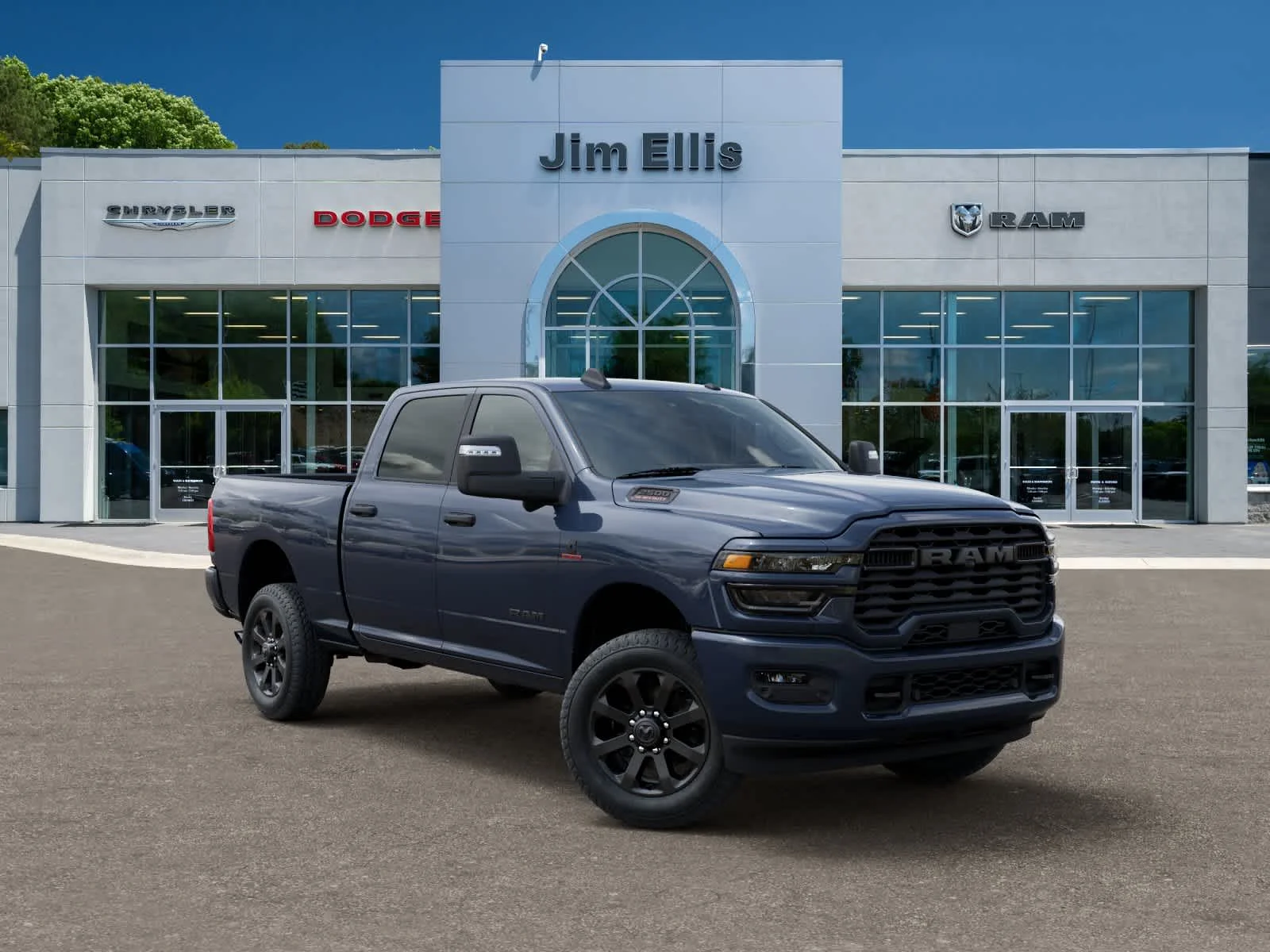 New 2026 Forged Blue Metallic RAM Big Horn image 5