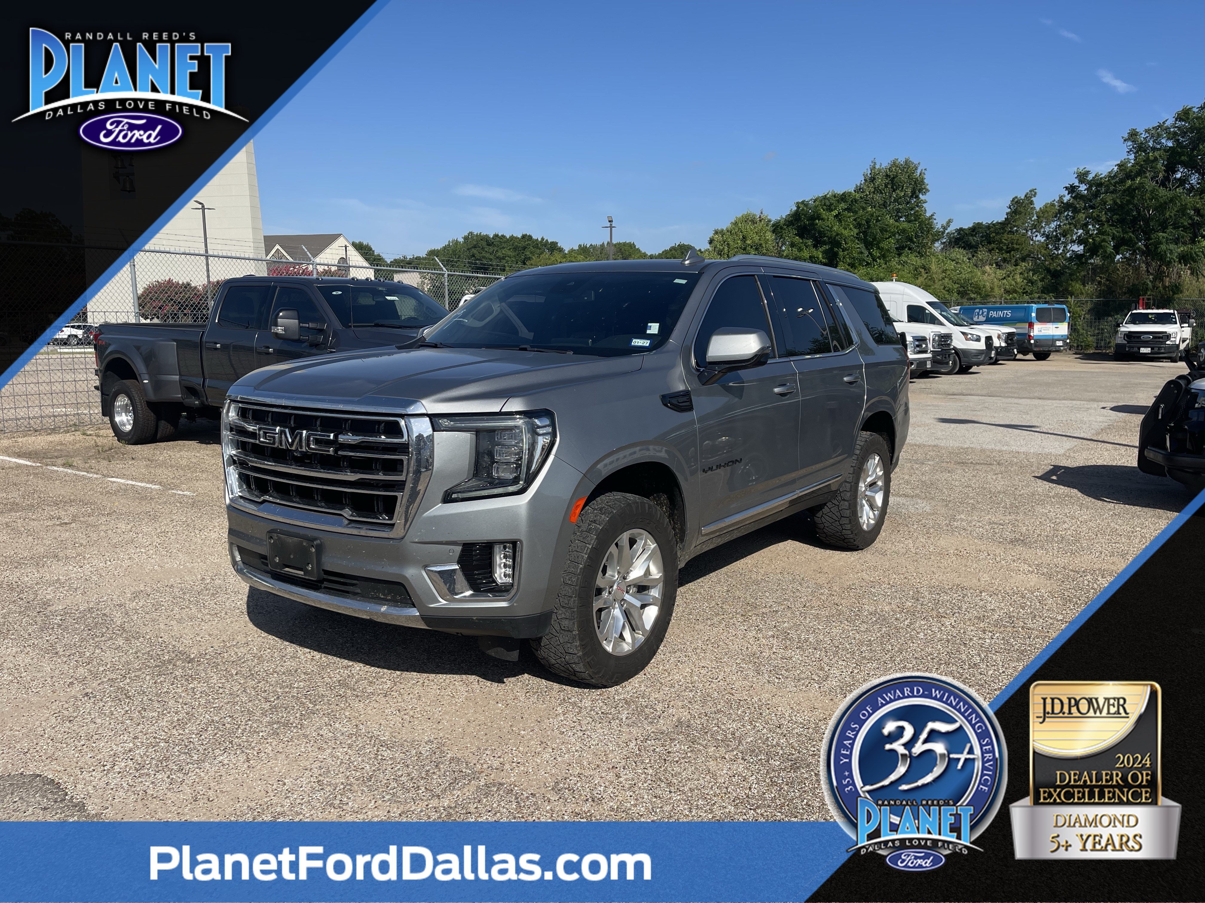 Used 2023 Sterling Metallic GMC SLT image 1