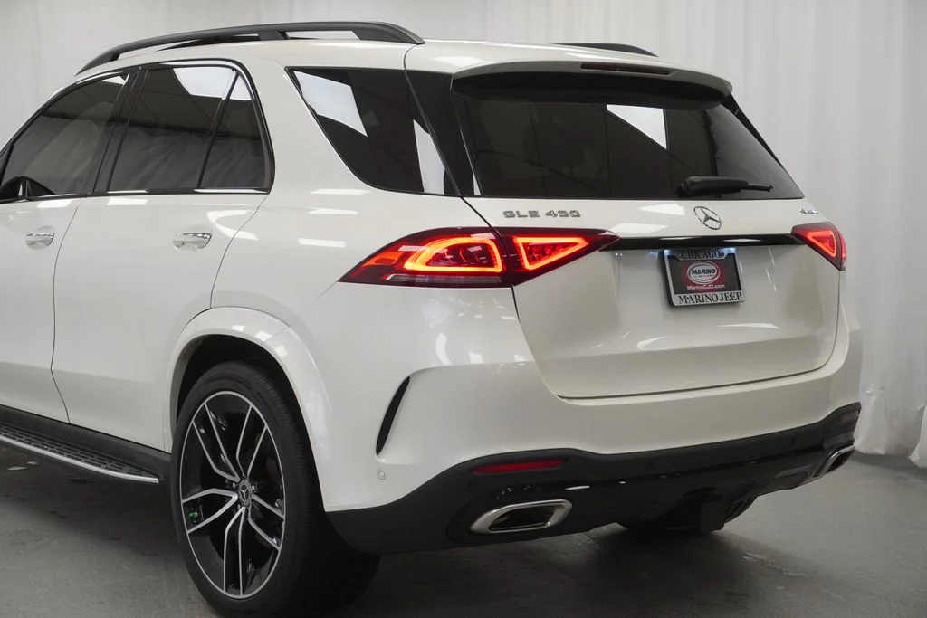 Used 2022 White Mercedes-Benz GLE 450 4MATIC® image 12