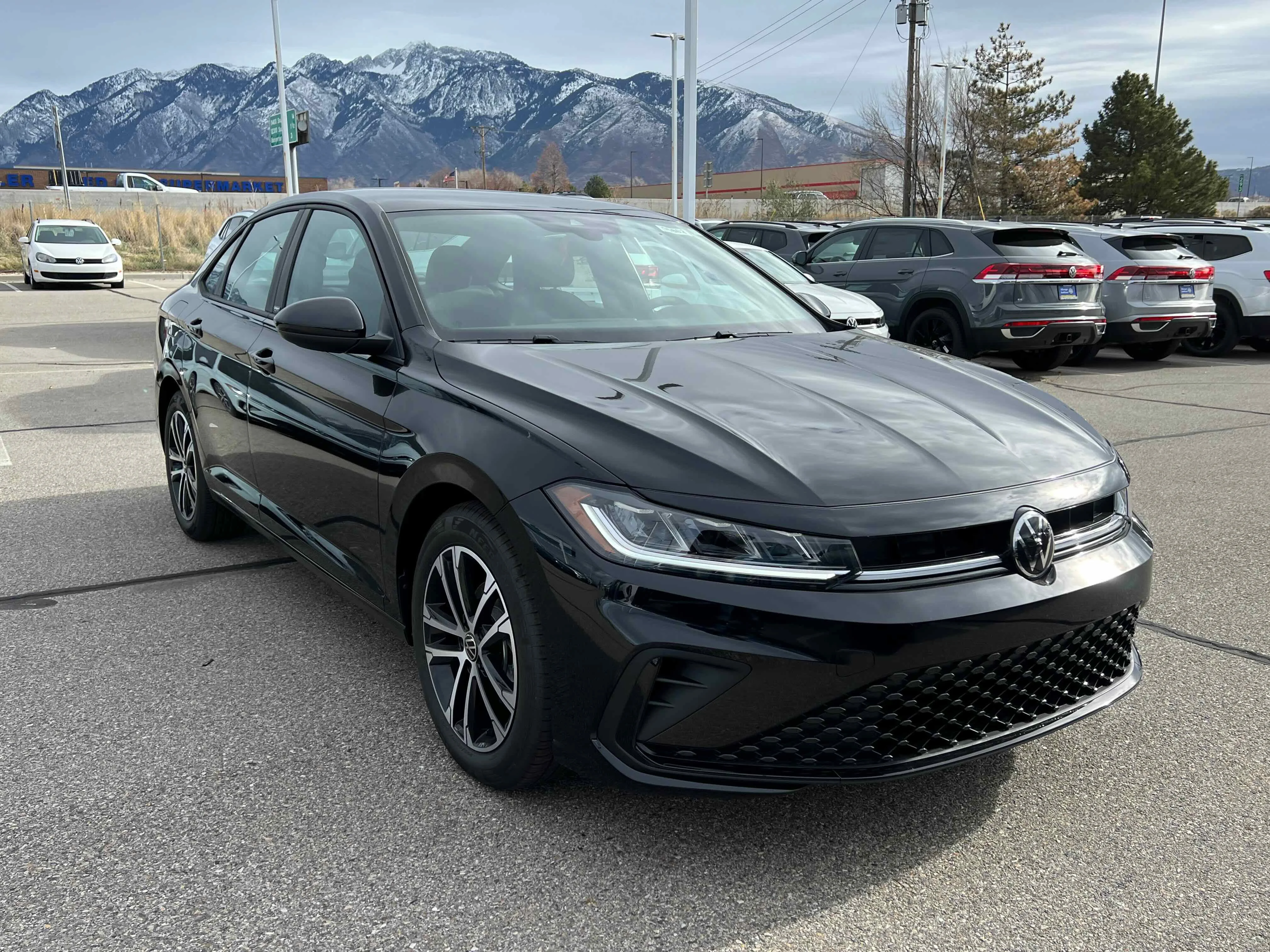 New 2026 Deep Black Volkswagen Sport image 6