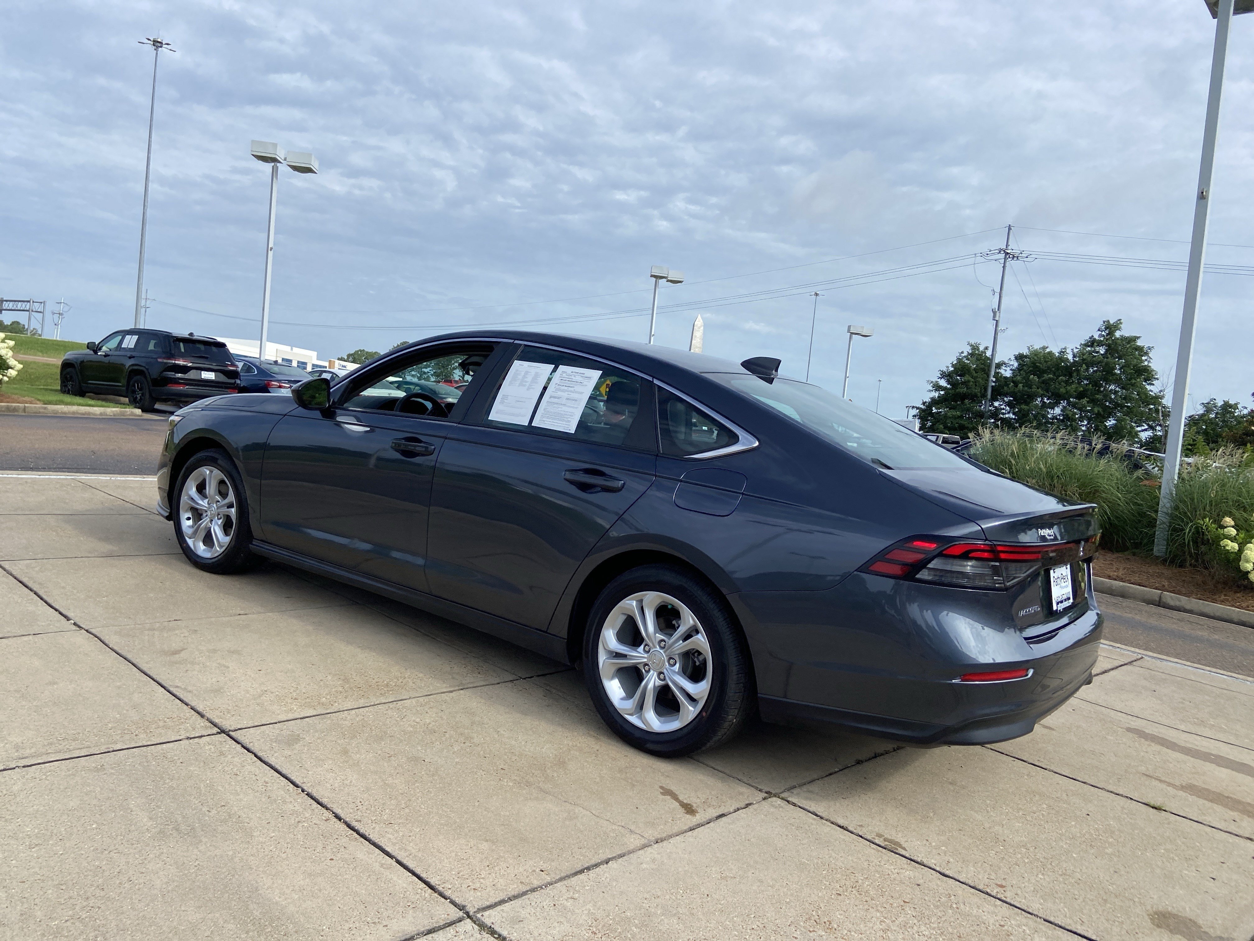 Used 2024 Meteorite Gray Metallic Honda LX image 8