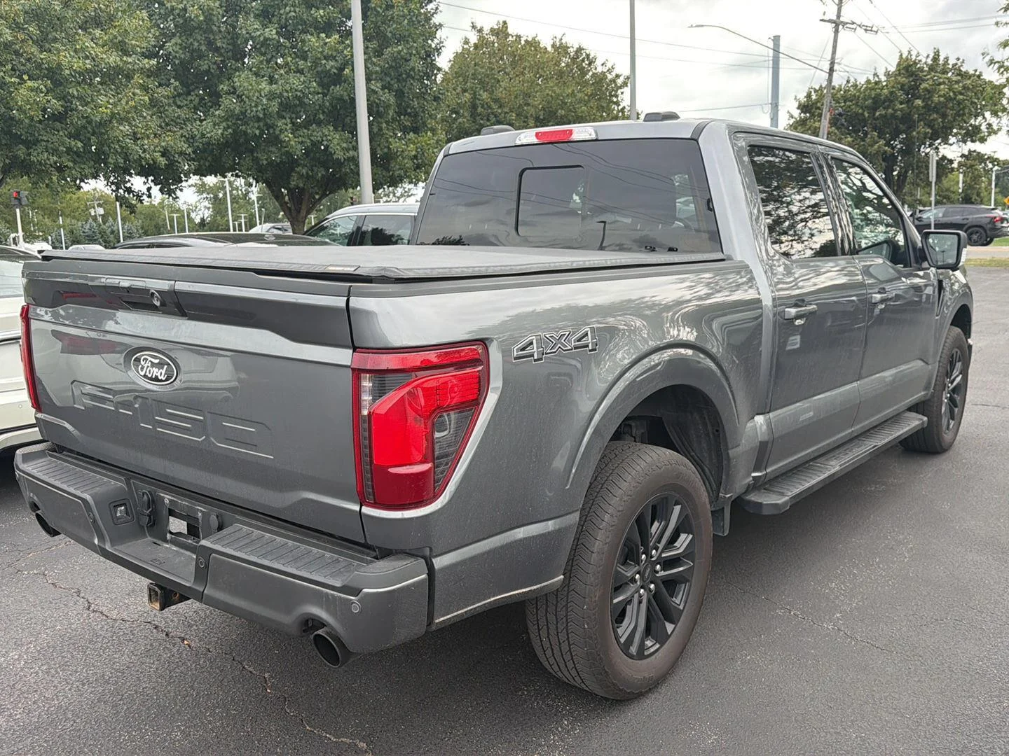 Used 2024 Carbonized Gray Ford XLT image 4