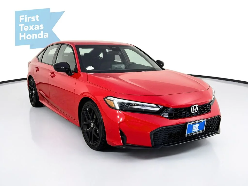 New 2026 Red Honda Sport image 1