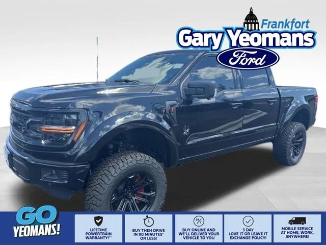 New 2026 Agate Black Metallic Ford XLT image 1
