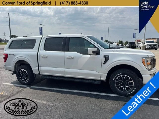 Used 2022 White Metallic Ford Lariat image 5