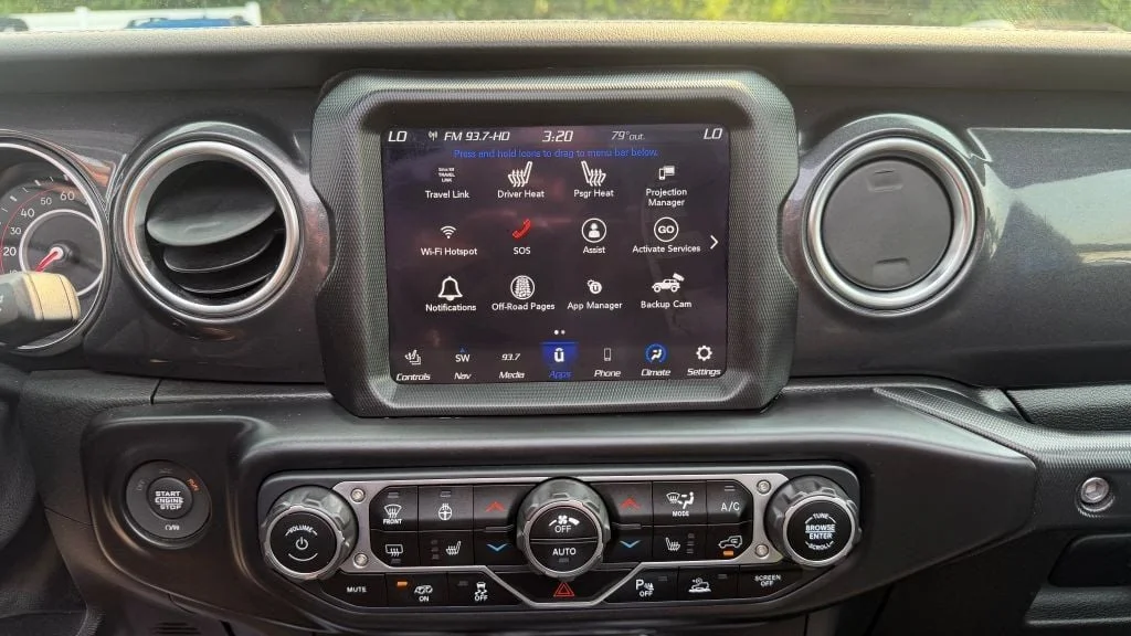 Used 2021 Hydro Blue Pearlcoat Jeep Rubicon 392 Unlimited 4x4 w/ Sky One-Touch Power Top image 22
