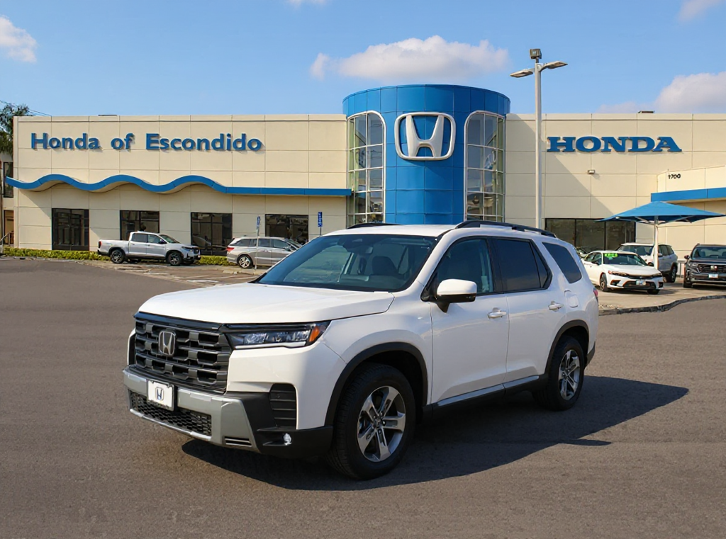 New 2026 Platinum White Pearl Honda EX-L image 1