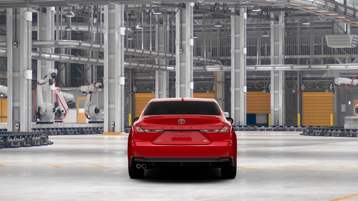 New 2026 Supersonic Red Toyota SE image 8
