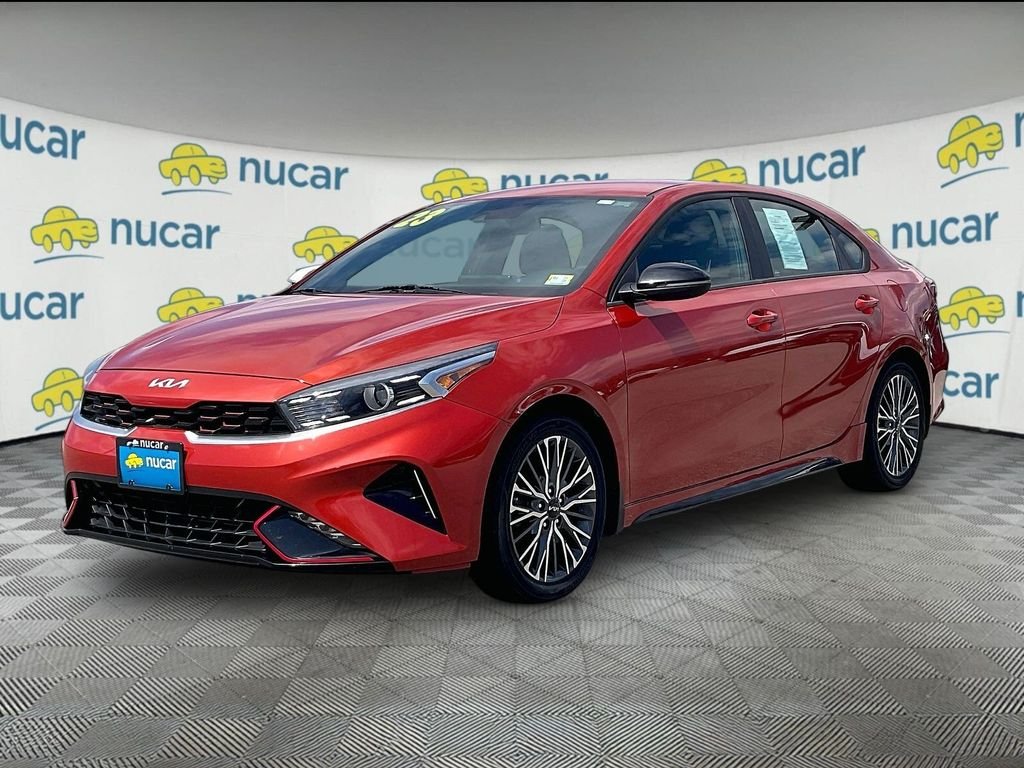 Used 2023 Fire Orange Kia GT-Line image 3